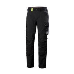PANTALON DE TRAVAIL OXFORD NOIR POLYAMIDE/ELAST REF.77407-990