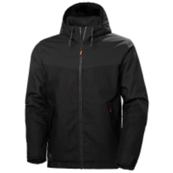 VESTE HIVER OXFORD NOIR 100% POLYESTER 255G REF.73290 VESTE HIVER OXFORD NOIR 100% POLYESTER 255G REF.73290