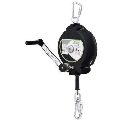 ANTICHUTE A RAPPEL AUTO EN CABLE SYNTHETIQUE AVEC TREUIL FA2040120R