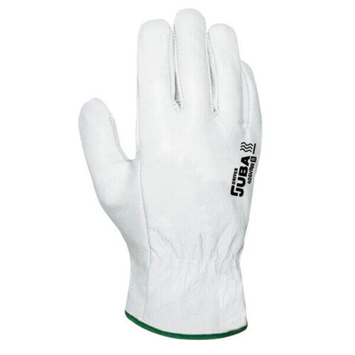 GANT EN CUIR FLEUR DE BOVIN NATUREL CONDUCTEUR R&eacute;f : B406 VRW