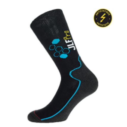 CHAUSSETTE ANTISTATIQUE AVEC RENFORT COTON/POLY REF.0369