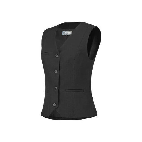 GILET DE SERVICE MARGARITA NOIR 100% POLYESTER REF.5S005907
