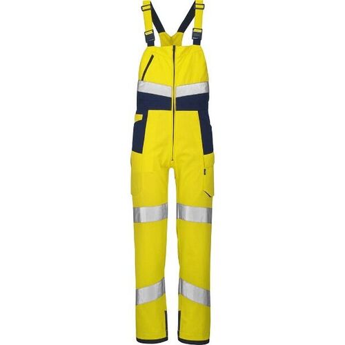COTTE &Agrave; BRETELLES PROCA JAUNE/MARINE 50% POLY RECYCLE REF.6HVN3PI 701