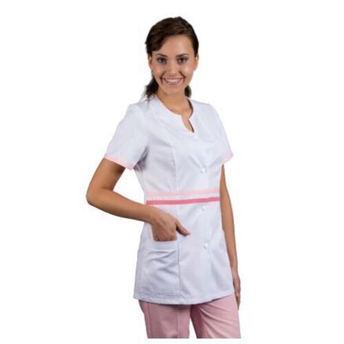 TUNIQUE MANCHES COURTES  LOU PC BLANCHE