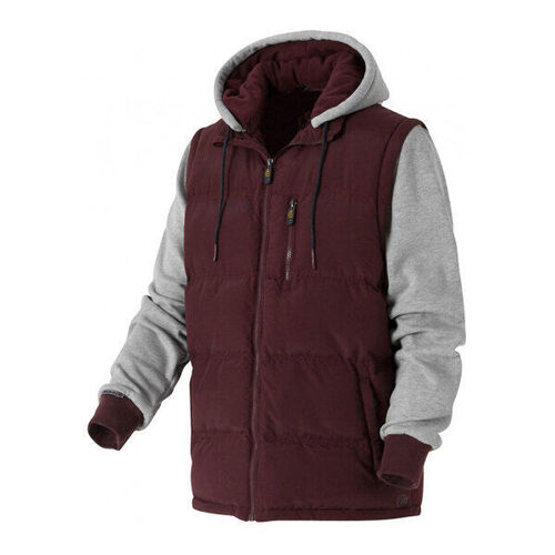 BODY WARMER MIX&MATCH MANCHES AMOVIBLES BORDEAUX  REF.02779999135