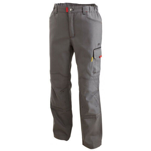 PANTALON GAMMEX GRIS CANVAS PC 65/35+POCHE GENOU GRS R&eacute;f 1181