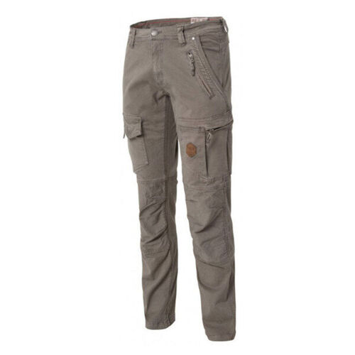 PANTALON EXPLORE STRECH MULTIPOCHES GRIS 100% COTON R&eacute;f.03159999021