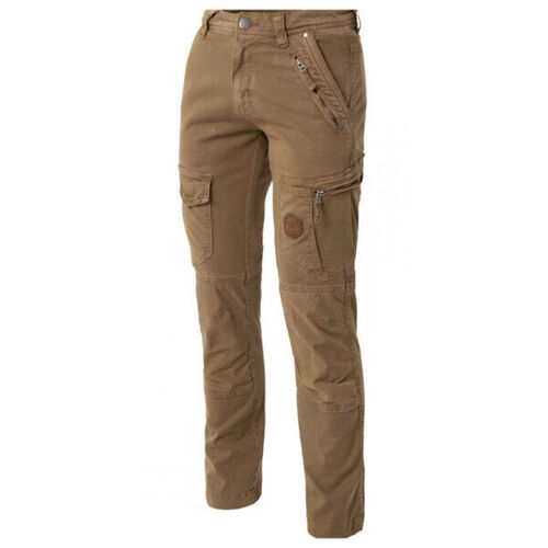 PANTALON EXPLORE STRECH MULTIPOCHES TAUPE 100% COTON R&eacute;f.03159999021