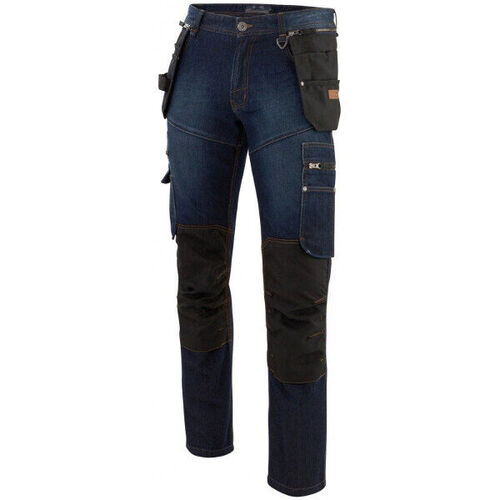 JEAN DENIM GENOUILLERES BRUT 100%COTON R&eacute;f.03069999160