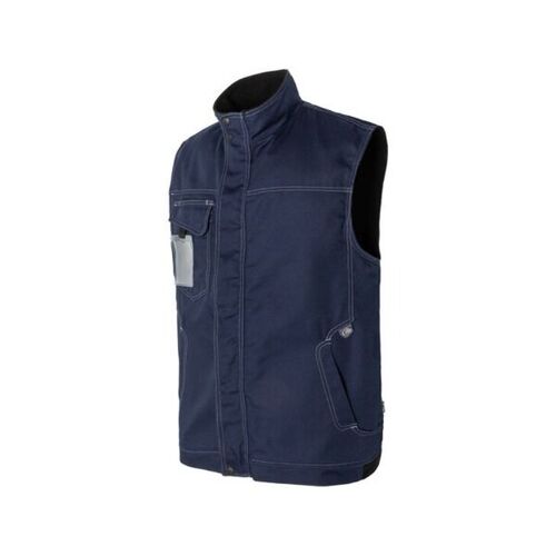 Gilet de travail GAMEX Molinel - Canvas recycl&eacute; GRS� multipoches - Marine