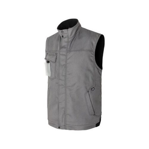 Gilet de travail GAMEX Molinel - Canvas recycl&eacute; GRS� multipoches - Gris