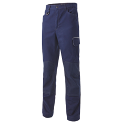 PANTALON GAMMEX MARINE CANVAS PC 65/35+POCHE GENOU r&eacute;f2441