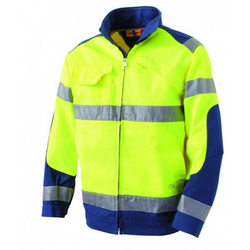 BLOUSON ETE HV LUCK LIGHT VERY LIGHT JAUNE/MARINE 235G REF.0463 BLOUSON ETE HV LUCK LIGHT VERY LIGHT JAUNE/MARINE 235G REF.0463