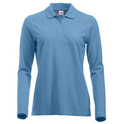 POLO FEMME MARION ML MAILLE PIQUEE COTON 200g R&eacute;f.028247