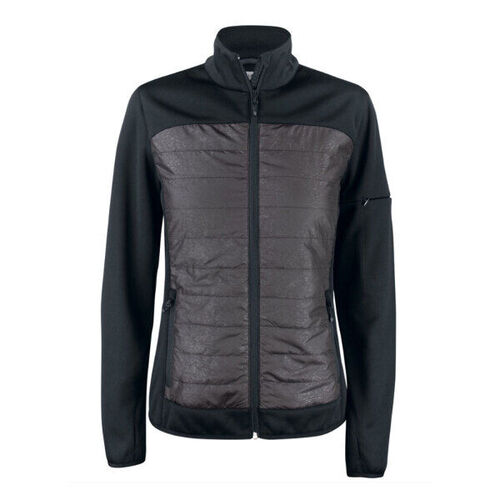 VESTE RETRO-REFLECHISSANTE FEMME CUSTER NOIR 100% POLYESTER REF.020934