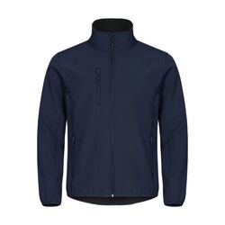 Veste softshell homme Classic Clique - 3 couches, recycl&eacute;e et coupe-vent Rezé