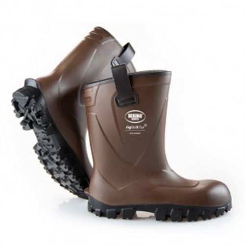 DEMI BOTTE RIGLITE X FUR SECU EN NEOTANE MARRON FOURREE S5 SRC REF.00A2626
