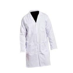 BLOUSE HOMME ML PC 65/35 BLANCHE A PRESSIONS / 12B110 TERGAL BLOUSE HOMME ML PC 65/35 BLANCHE A PRESSIONS / 12B110 TERGAL