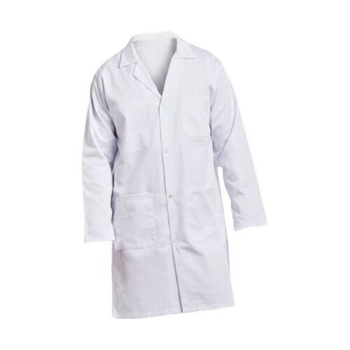 Blouse professionnelle &agrave; pressions PBV 100% coton SANFOR 210g/m� Blanc - R&eacute;f. 12AP110