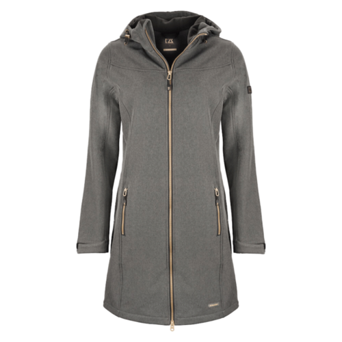 VESTE SOFTSHELL FEMME GRIS 3 COUCHES POLYESTER/ELAST 365GR REF.351457