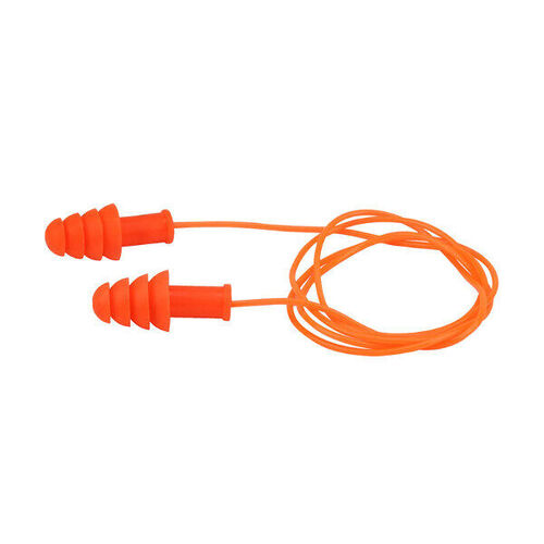 A L'UNITE BOUCHONS D'OREILLE REUTILISABLE CORDES ORANGE 30DB 267-HPR400C