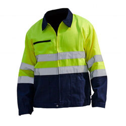 BLOUSON HV EN471 CL2 JAUNE/MARINE 09HVJ580 BLOUSON HV EN471 CL2 JAUNE/MARINE 09HVJ580