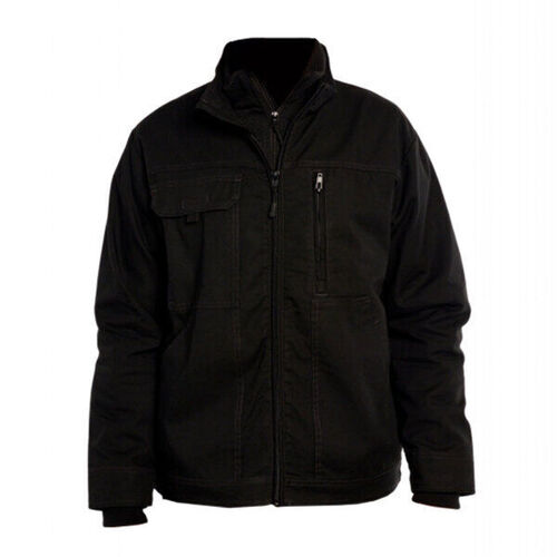 BLOUSON TYPHON PLUS NOIR COTON/POLY ET ELASTHANNE 290G STAN REF.09TYEN