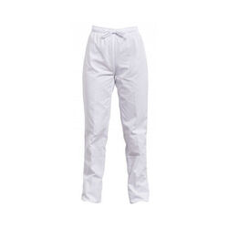PANTALON CORDON BLANC TAILLE ELAST/ BAS PRESS PC 245G PADY  REF.PADY24-B/01B110