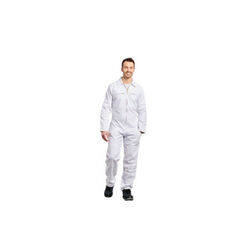 COMBINAISON BASIC ECO 100% COTON BLANC  / 05A110