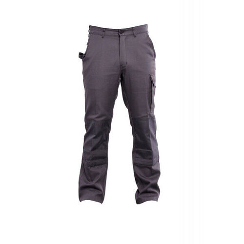 PANTALON TYPHON 2 MULTIPOCHES CP GRIS POCHE GENOU DAVID R&eacute;f.01TYCGPG