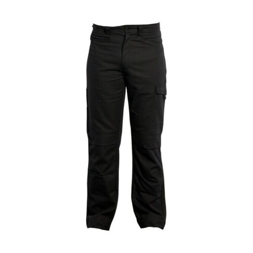 Pantalon de travail PBV� EVO poches genoux 100% coton 300g Noir (01AN) - Sans m&eacute;tal