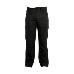 Pantalon de travail PBV� EVO poches genoux 100% coton 300g Noir (01AN) - Sans m&eacute;tal Rezé