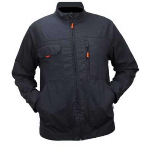 BLOUSON TYPHON PLUS GRIS COTON/POLY ET ELASTHANNE 290G STAN REF.09TYEG