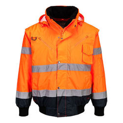 BLOUSON BICO OR/MARINE EN471 MANCHES, DOUBLURE ET COL AMOVIBLE BLOUSON BICO OR/MARINE EN471 MANCHES, DOUBLURE ET COL AMOVIBLE