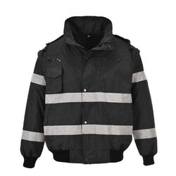 BLOUSON BOMBER IONA NOIR 3EN1 MANCHES AMOVIBLES 100% POLYESTER REF.S435 BLOUSON BOMBER IONA NOIR 3EN1 MANCHES AMOVIBLES 100% POLYESTER REF.S435