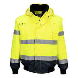 BLOUSON BICO JA/MARINE EN471 MANCHES, DOUBLURE ET COL AMOVIBLE C465 BLOUSON BICO JA/MARINE EN471 MANCHES, DOUBLURE ET COL AMOVIBLE C465