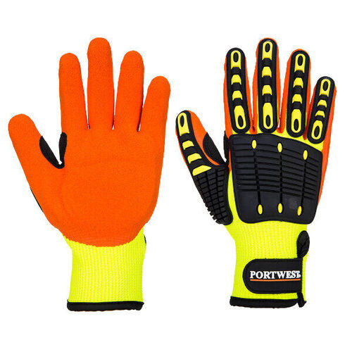 GANT ANTI IMPACT GRIP JAUNE/ORANGE REF A721
