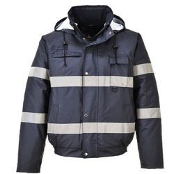 BLOUSON BOMBER IONA MARINE 3EN1 MANCHES AMOVIBLES 100% POLYESTER REF.S435 BLOUSON BOMBER IONA MARINE 3EN1 MANCHES AMOVIBLES 100% POLYESTER REF.S435
