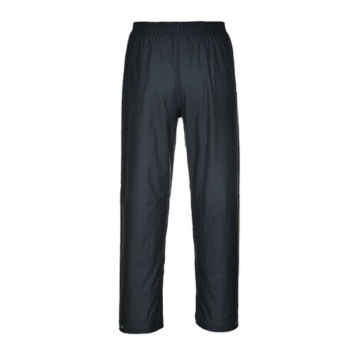PANTALON DE PLUIE NOIR SEALTEX POLYESTER  ENDUIT PVC REF S451