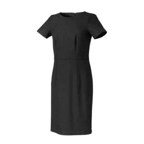 ROBE DE SERVICE FEMME NOIR HONGKONG 62% POLYESTER 34% VISCOSE 4% ELASTHANNE