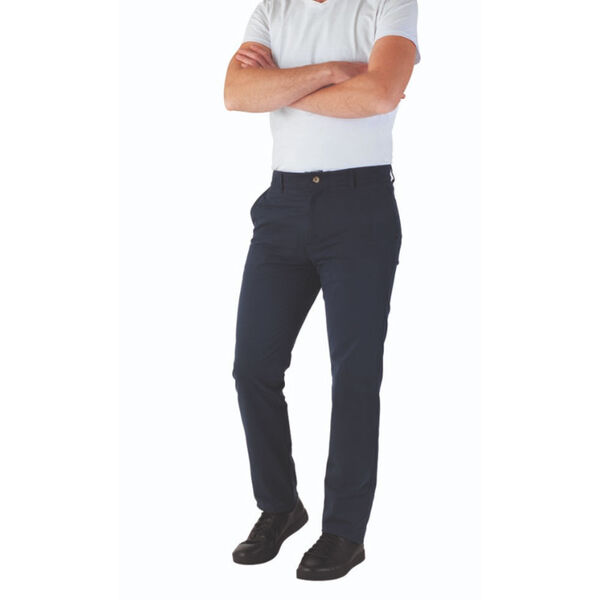 PANTALON DE SERVICE MIXTE TYPE CHINO COTON/ELAST