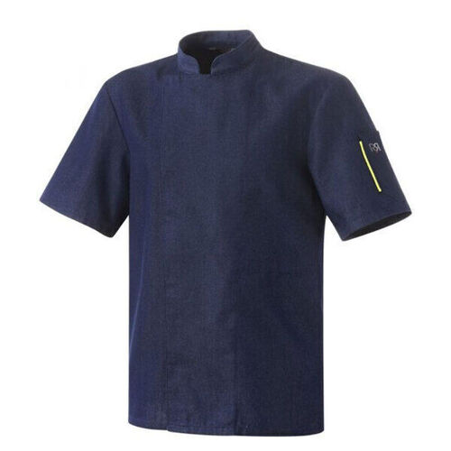 VESTE CUISINE NERO PC MC DENIM