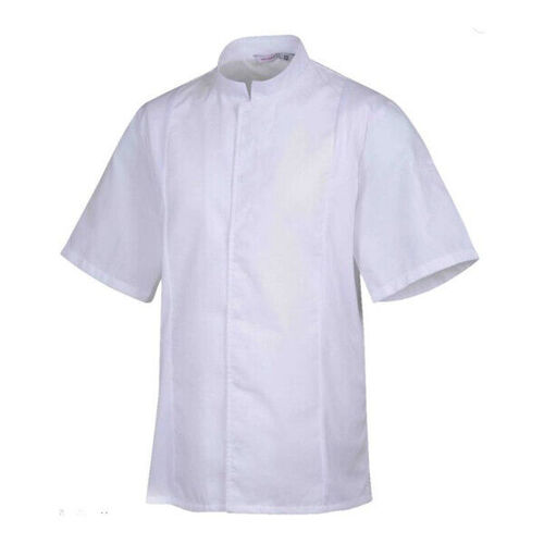 VESTE CUISINE SIAKA NID D'ABEILLE MC PC BLANCHE