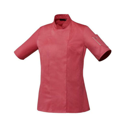 VESTE CUISINE MC FEMME UNERA PC FRAMBOISE