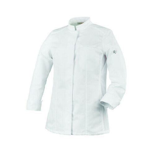 VESTE DE CUISINE FEMME ELBAX ML BLANC POLYCOTON