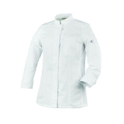 VESTE DE CUISINE FEMME ELBAX ML BLANC POLYCOTON