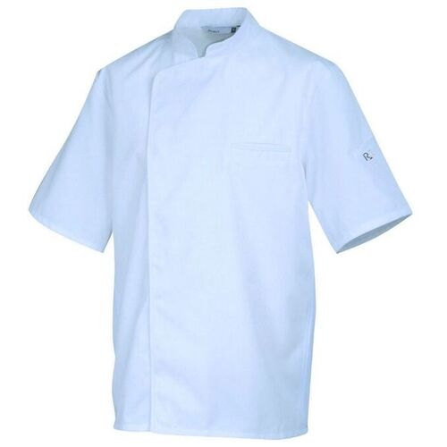 VESTE CUISINE ENERGY PC MC BLANCHE /BLANC