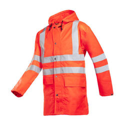 VESTE PLUIE MONORAY HV EN471 TEXOFLEX ROUGE FLUO Réf.198A VESTE PLUIE MONORAY HV EN471 TEXOFLEX ROUGE FLUO Réf.198A