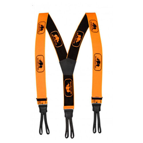 BRETELLES A TRESSES ORANGE FLUO 110CM POUR PANTALON ANTI-COUPE R&eacute;f.5SD6