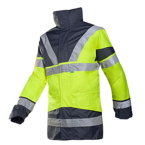 PARKA SKOLLFIELD 4EN1 IMPER RESPIRANT HV JAUNE/MARINE FLUO